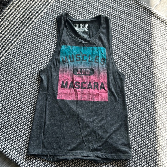 Muscles and Mascara muscle tank - Picture 1 of 4